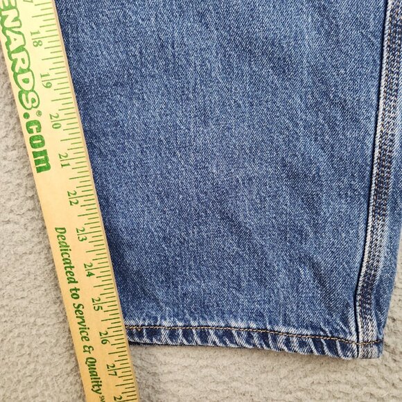 Levi's Jeans Men's 36x29 Straight Leg Carpenter Contractor Blue Denim Workwear - Picture 9 of 13